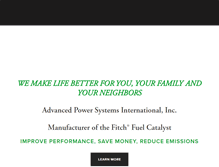 Tablet Screenshot of fitchfuelcatalyst.com
